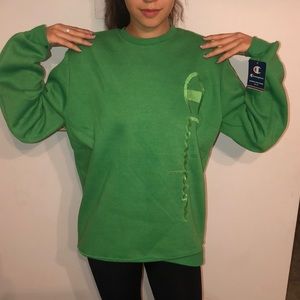 Champion Sweatshirt Green (FINAL 40!)